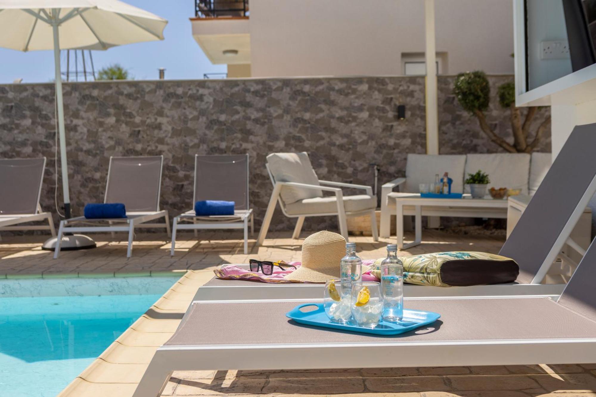 Accomoteleia Crystal Lagoon Villa Protaras Exterior foto